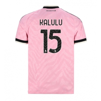 Juventus Pierre Kalulu #15 Maglia Gara Trasferta Repliche 2026-27 Maniche Corte